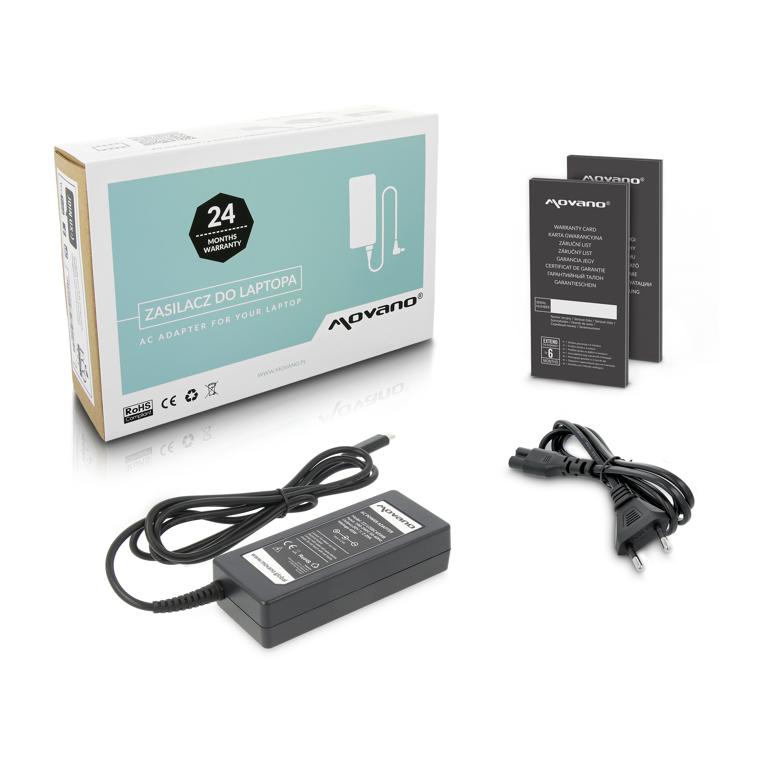 45W Asus Chromebook Flip C433TA-AJ0043 USB-C Chargeur AC Adaptateur