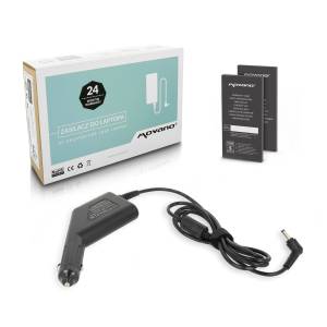 Zasilacz samochodowy Movano 19.5v 4.62a (4.0x1.7) 90W do Dell