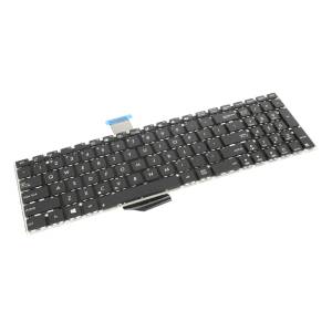 Klawiatura laptopa do Asus K56 R700 X501 (numeryczna) - odwrócona taśma z mocowaniem
