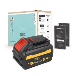 Bateria Movano do DeWalt DCB547 DCB548