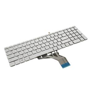 Klawiatura laptopa do HP 250 G7 255 G7 15-DA 15-DB - srebrna (podświetlenie)