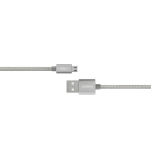 Kabel ROMOSS micro USB (ładowanie komunikacja) - gray / szary