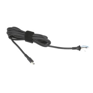 Przewód do zasilacza / ładowarki USB-C - 3 żyły 180 cm (130W)