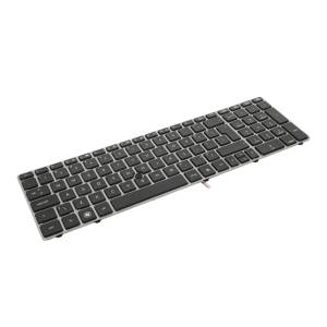 Klawiatura laptopa do HP EliteBook 8560P 8570P srebrna (trackpoint)