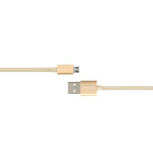 Kabel ROMOSS micro USB (ładowanie komunikacja) - gold / złoty