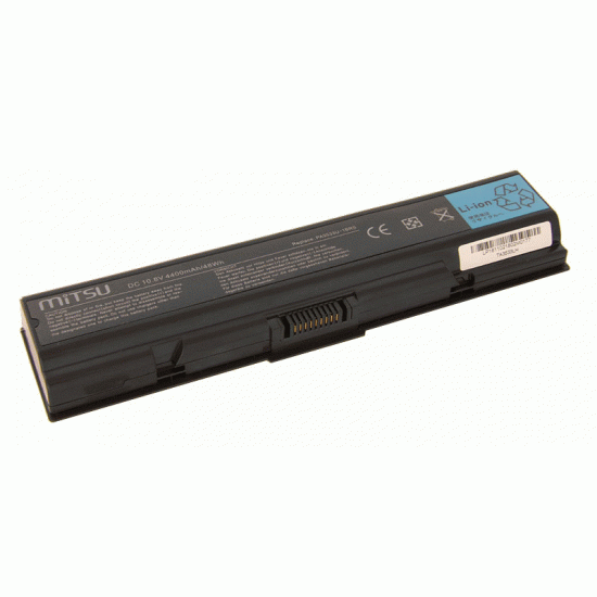 Bateria Mitsu do Toshiba A200 A300 (4400mAh)