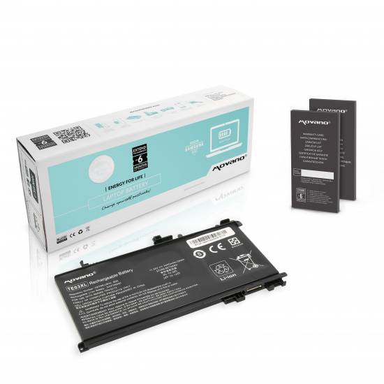 Bateria Movano do HP Omen 15 Pavilion 15 - 11.55V