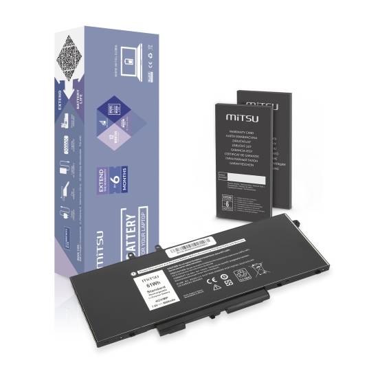 Bateria Mitsu do Dell Latitude 5400 5500