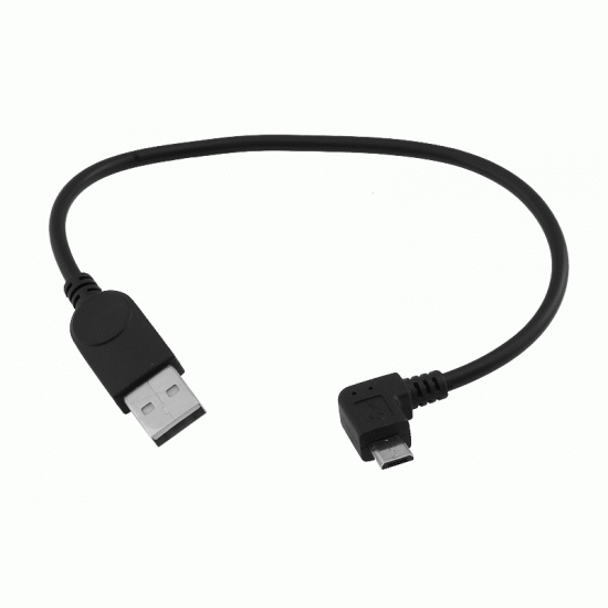 Kabel micro USB- kątowy wtyk