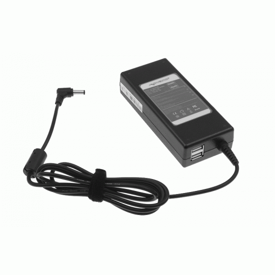 Zasilacz Movano 19v 4.74a (5.5x2.5) 90W z wyjściem USB - Asus Toshiba MSI itd