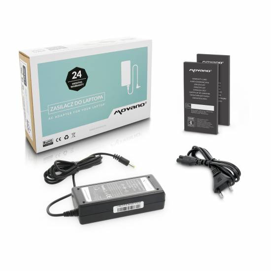 Zasilacz Movano 19v 2.37a (5.5x1.7) 45W do Acer