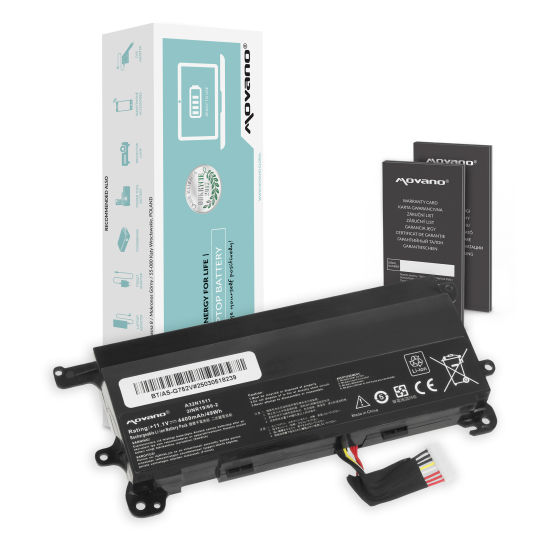 Bateria Movano do Asus ROG G752V G752VL G752VY