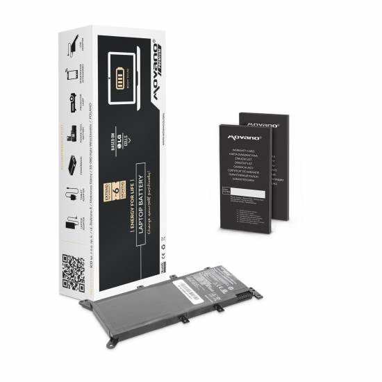Bateria Movano Premium do Asus A555 F555 K555 (4650 mAh)