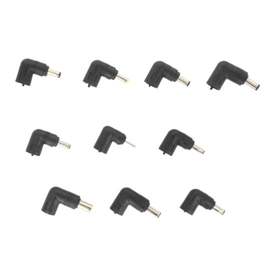 Dodatkowe 10 wtyków do uniwersalnych zasilaczy Movano 120W