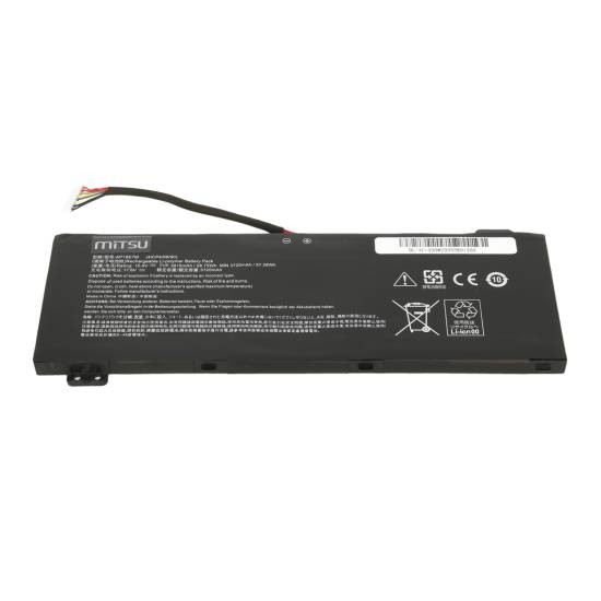 Bateria Mitsu do Acer Predator Helios 300 Nitro 5 7