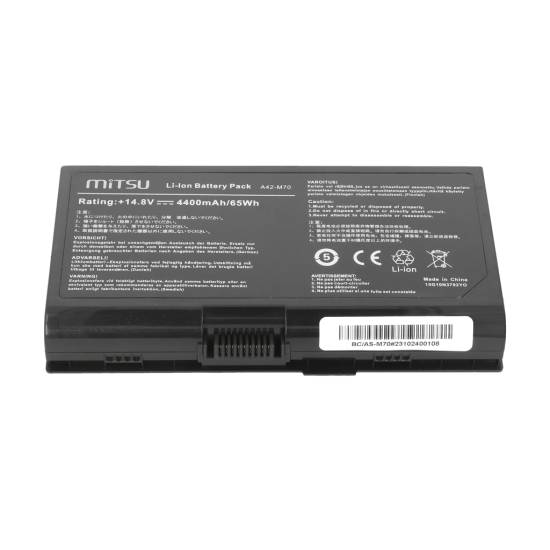 Bateria Mitsu do Asus G72 M70 N70