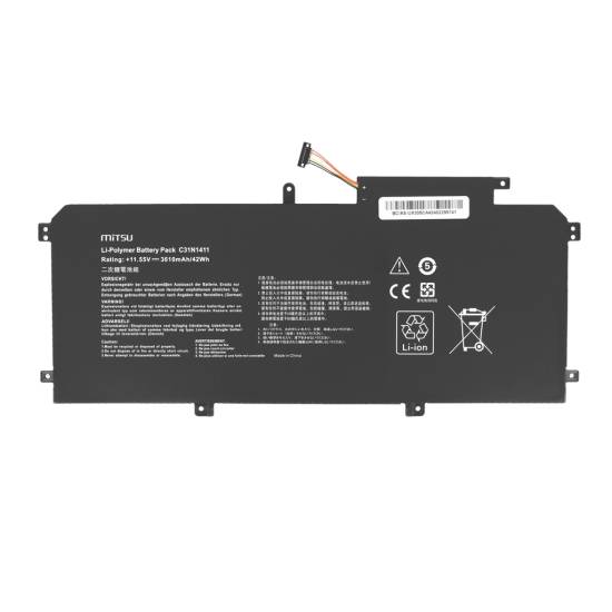 Bateria Mitsu do Asus Zenbook UX305C UX305F