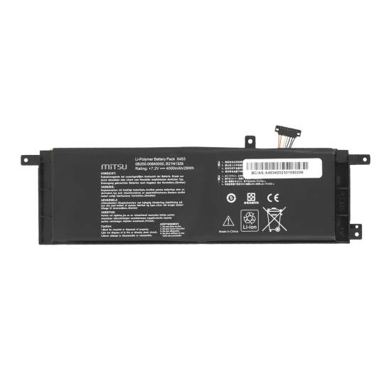 Bateria Mitsu do Asus X453 X553MA