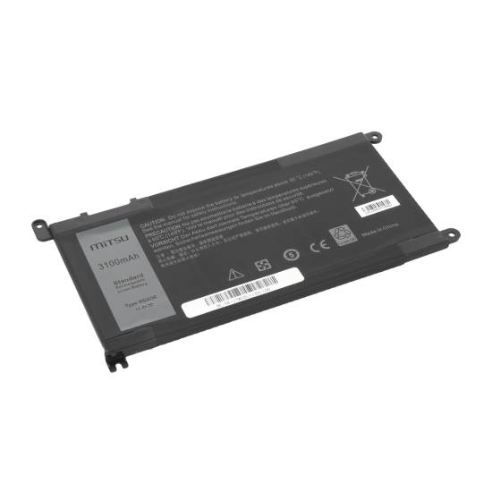 Bateria Mitsu do Dell Vostro 14 (5468) Inspiron 15 (5568) - 3100mAh