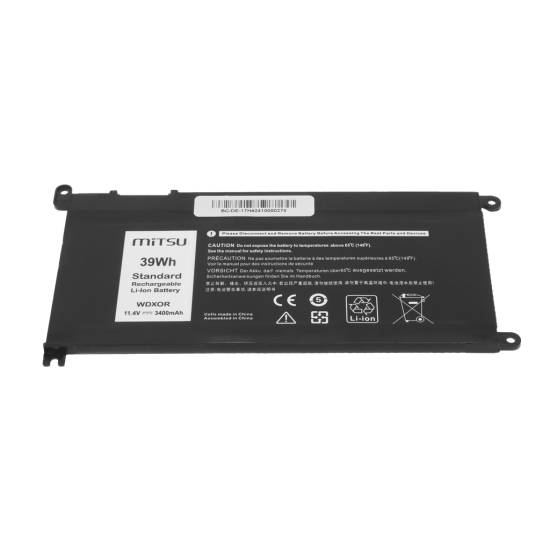 Bateria Mitsu do Dell Vostro 14 (5468) Inspiron 15 (5568) - 3400mAh