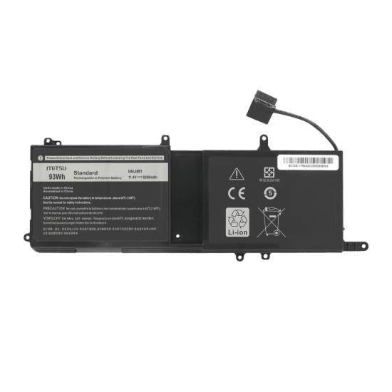 Bateria Mitsu do Dell Alienware 15 R3 17 R4 17 R5