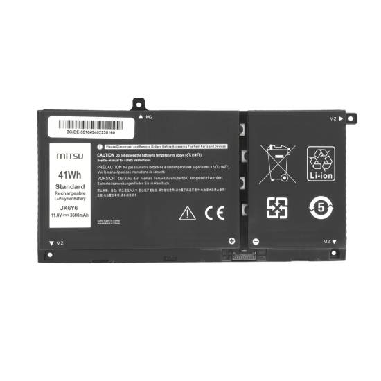 Bateria Mitsu do Dell Latitude 15 (3510) Vostro 14 (5402)