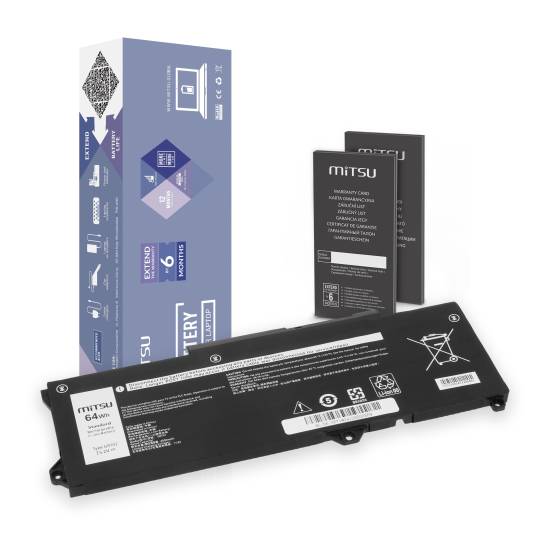 Bateria Mitsu do Dell Latitude 5421 5521 Precision 3571 3470