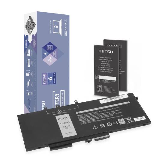 Bateria Mitsu do Dell Latitude 5490 5590