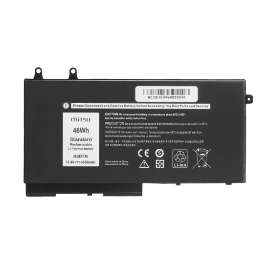 Bateria Mitsu do Dell Latitude 5400 5410 5500 5510