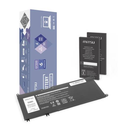 Bateria Mitsu do Dell Inspiron 15 (5587) 15 (7588)