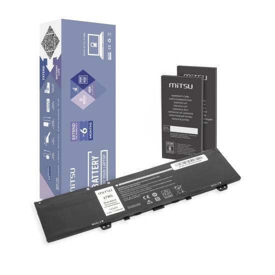 Bateria Mitsu do Dell Inspiron 13 (7373) 13 (7386)
