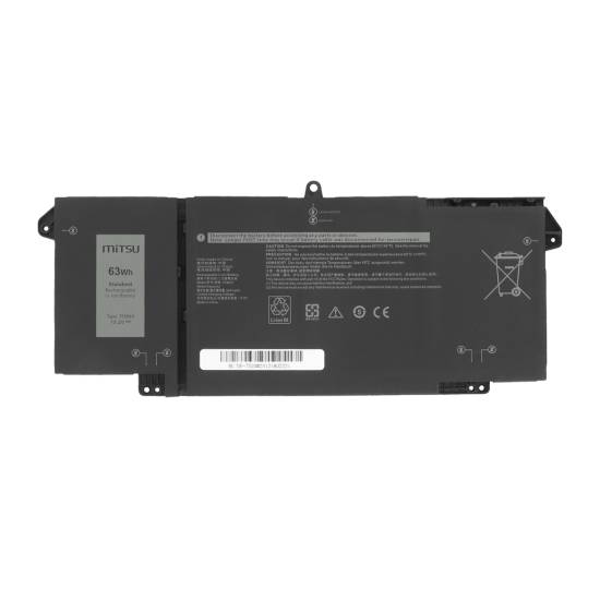 Bateria Mitsu do Dell Latitude 5320 7320 7520