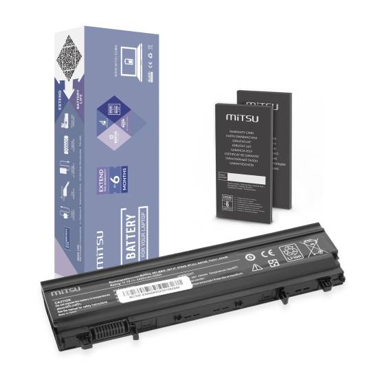 Bateria Mitsu do Dell Latitude E5440 E5540 (4400mAh)