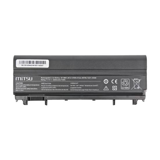 Bateria Mitsu do Dell Latitude E5440 E5540 (6600mAh)