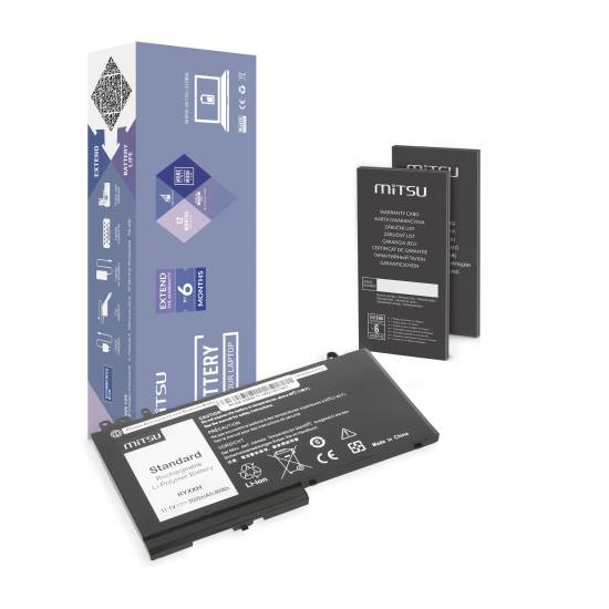 Bateria Mitsu do Dell Latitude E5450 E5550 - 11.1V