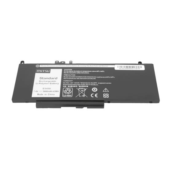 Bateria Mitsu do Dell Latitude E5450 E5550 - 7.4V