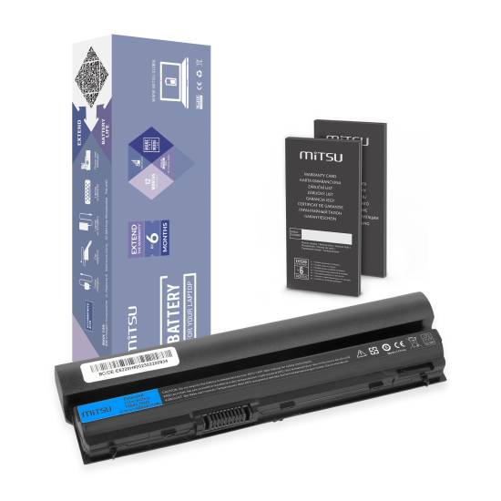 Bateria Mitsu do Dell Latitude E6220 E6320 (6600 mAh)