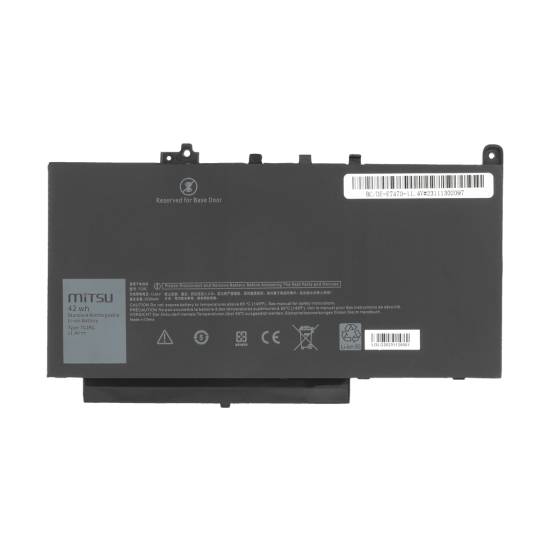 Bateria Mitsu do Dell Latitude E7270 E7470 - 11.4V