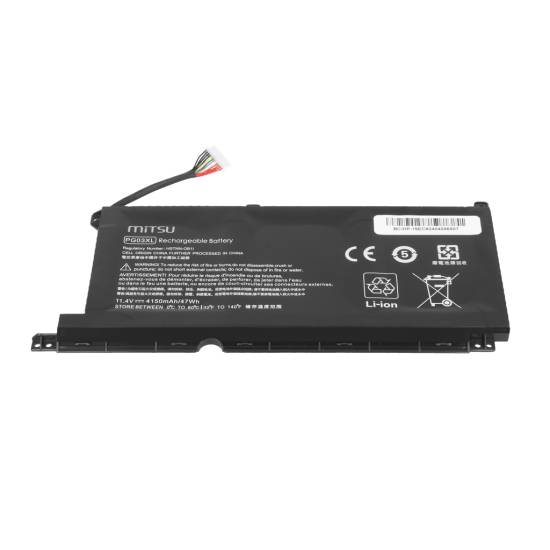 Bateria Mitsu do HP Pavilion Gaming 15-DK 15-T 16-A