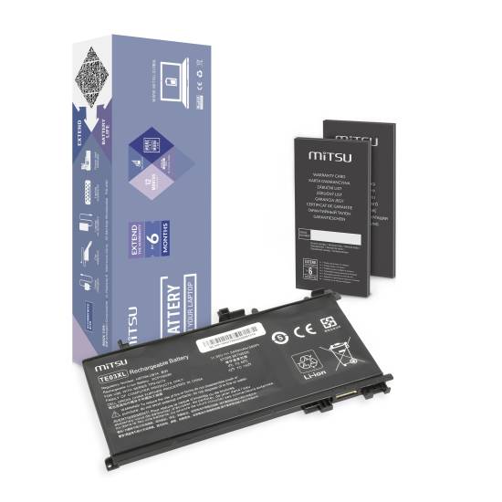 Bateria Mitsu do HP Omen 15 Pavilion 15 - 11.55V