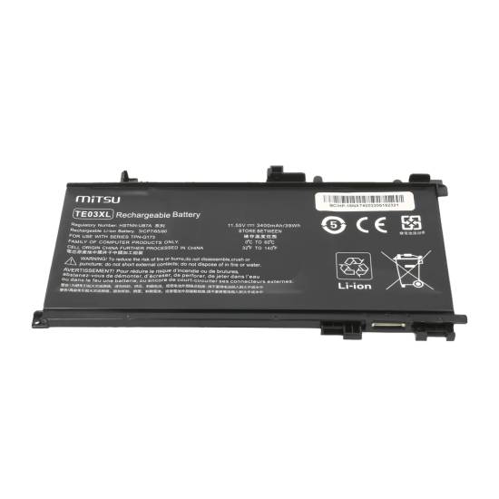 Bateria Mitsu do HP Omen 15 Pavilion 15 - 11.55V
