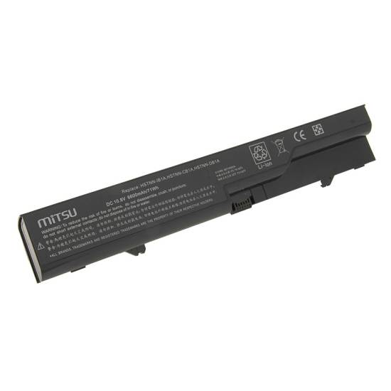 Bateria Mitsu do HP ProBook 4320s 4520s (6600mAh)