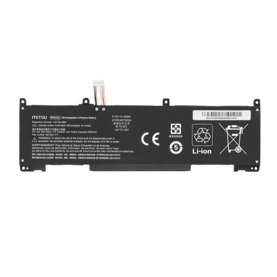 Bateria Mitsu do HP EliteBook 430 G8 630 G9 650 G9