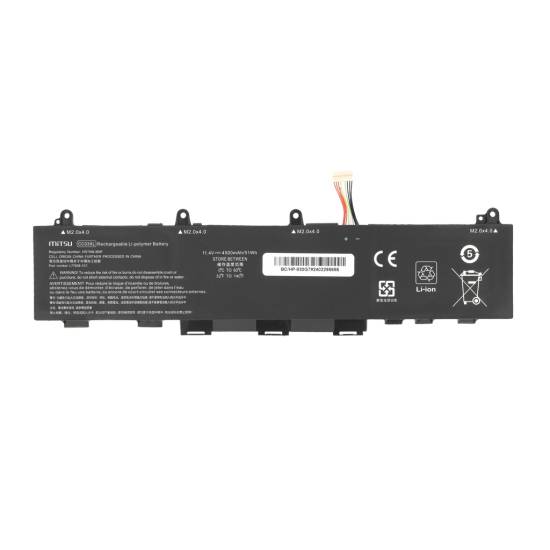 Bateria Mitsu do HP EliteBook 830 840 (G7 G8) ZBook Firefly 14 (G7 G8)