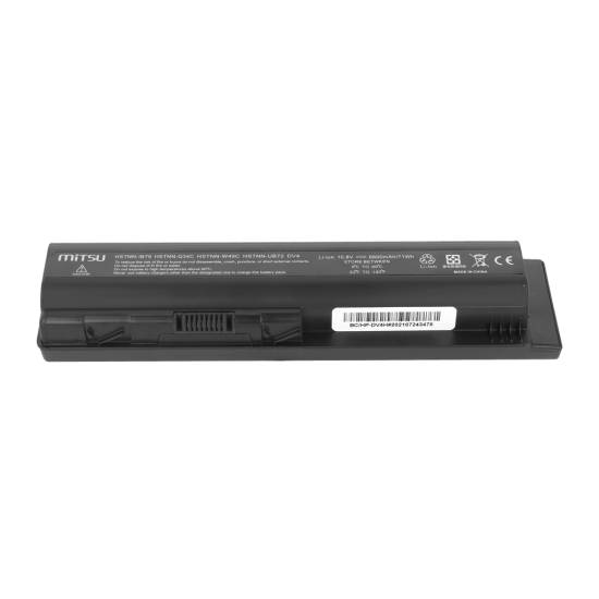 Bateria Mitsu do HP dv4 dv5 dv6 (6600mAh)