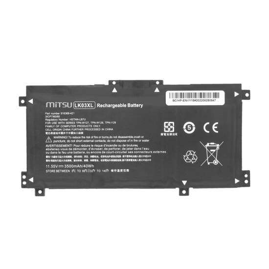 Bateria Mitsu do HP Envy 17 x360 15