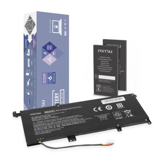 Bateria Mitsu do HP Envy 15-aq 15t-aq x360 15-ar