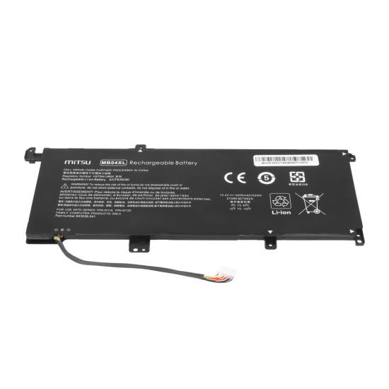 Bateria Mitsu do HP Envy 15-aq 15t-aq x360 15-ar
