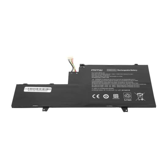 Bateria Mitsu do HP EliteBook x360 1030 G2