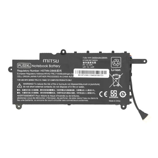 Bateria Mitsu do HP Pavilion X360 11-N